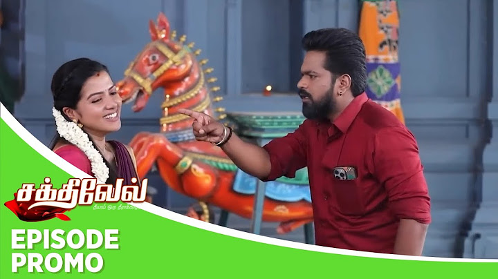 Sakthivel | Episode Promo | 23rd June 2025