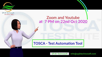 #Tosca,#onlinetraining,#spjktechnosoft, Career Opportunities in IT Industry as a Automation Tester