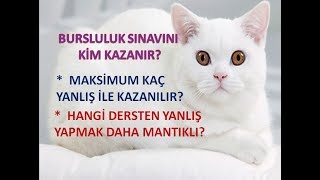 BURSLULUK SINAVINI KİMLER KAZANABİLİR?