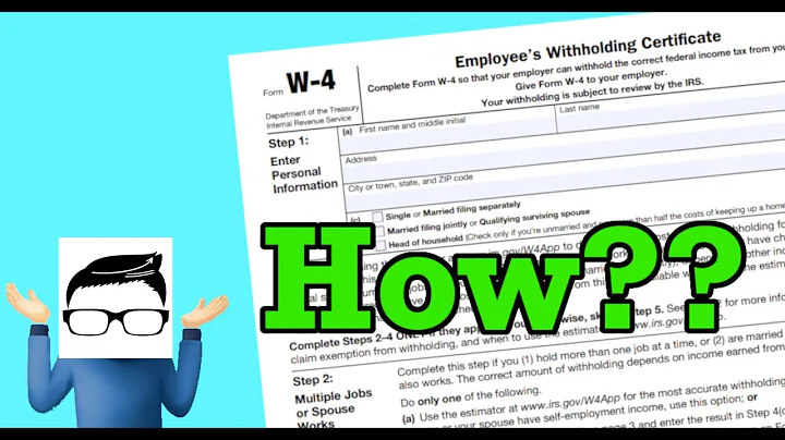 CPA Explains How to (Properly) Fill Out a W4