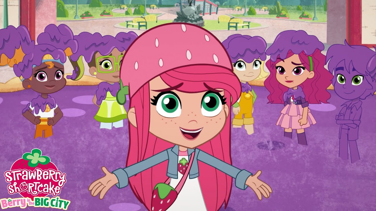 Strawberry Shortcake 🍓 The Purple Pie Man Competition! 🍓 Berry in the Big City 🍓 Cartoons for Girls