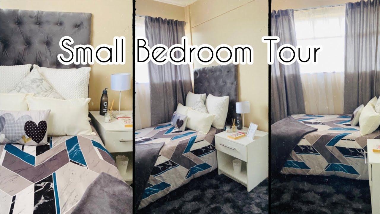 Apartment Tour Small Bedroom Setup Grey & White Theme MRP Home