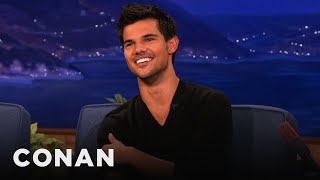 Taylor Lautner Was A Scary EightYearOld In 'Shadow Fury' | CONAN on TBS