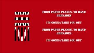 ONE OK ROCK- Paper Planes ft. Kellin from Sleeping with Sirens (lyrics video)