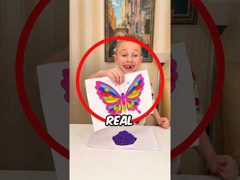 Mom Folds The Paper To Make A Butterfly 💁‍♀️🦋