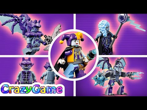 Lego Nexo Knights - All Intros(2016-2017) - Season 1-3 and Battle for Merlok Powers. 