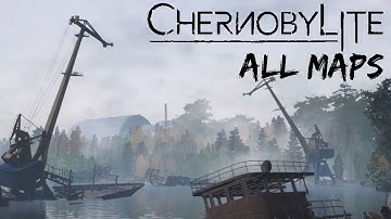 HOW BIG ARE THE MAPS in Chernobylite? Sprint Across all Maps