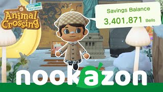 Becoming a MILLIONAIRE on Nookazon!!! (Animal Crossing: New Horizons)