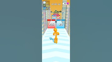 Tall Man Run Level 62 || Android iOS Gameplay #shorts #shortfeed #games #videogames