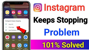 How To Fix Instagram Keeps Stopping Problem in Hindi l How to Fix Keeps Stopping Bug problem 2025