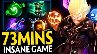 73MINS INSANE COMEBACK GAME | EPIC INVOKER 114K DAMAGE DEALT