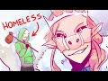 Technoblade bullies a homeless person | Dream SMP Animatic