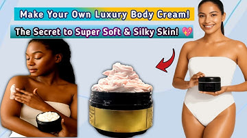 Easy DIY Whipped Body Butter Recipe for Beginners ♻️😱 Super Moisturizing & Non-Greasy!