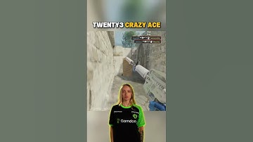 Twenty3 crazy ace Faceit #csgo #cs #gaming #counterstrike2  #cs2 #cs2clips #counterstrike #viral