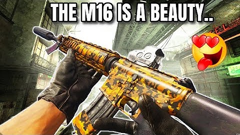 The ICONIC M16 In MW3 Remastered Mod Is AMAZING..