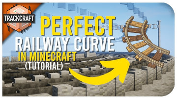 Minecraft How To Build A Perfect Railway Curve I Tutorial