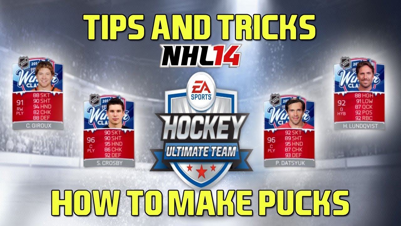 NHL 14 Hockey Ultimate Team Puck Making Tips "Limited" Card Method