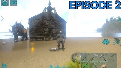 Pteranodon And Trike Taming|ARK: Ultimate Mobile Edition:The Island|EPISODE 2#ark #dinosaur #capcut