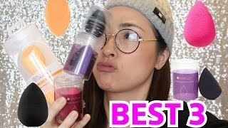 スポンジ BEST 3 / Top 3 Beauty Sponges !!