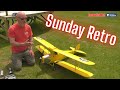 My RC de Havilland Tiger Moth biplane | Old school Glow fuel Laser 90 power | Onboard video