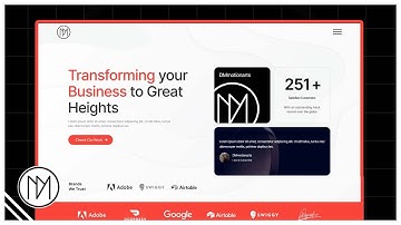 Animated GSAP Landing Page #2 Elementor Template Guide