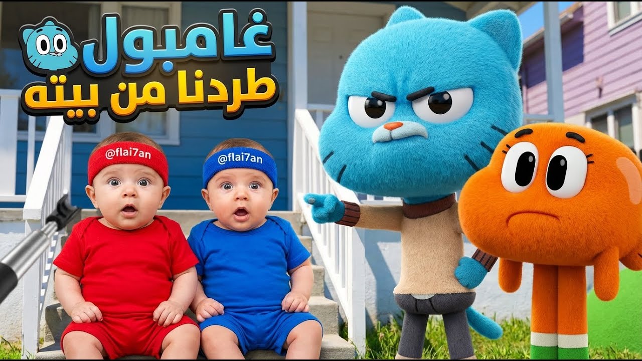 دخلنا عالم غامبول الواقعي | فلوق توأم الذكاء الاصطناعي الورعان فليحان وحميدان