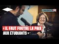 Marie toussaint passe son grand oral des europennes  luniversit lib