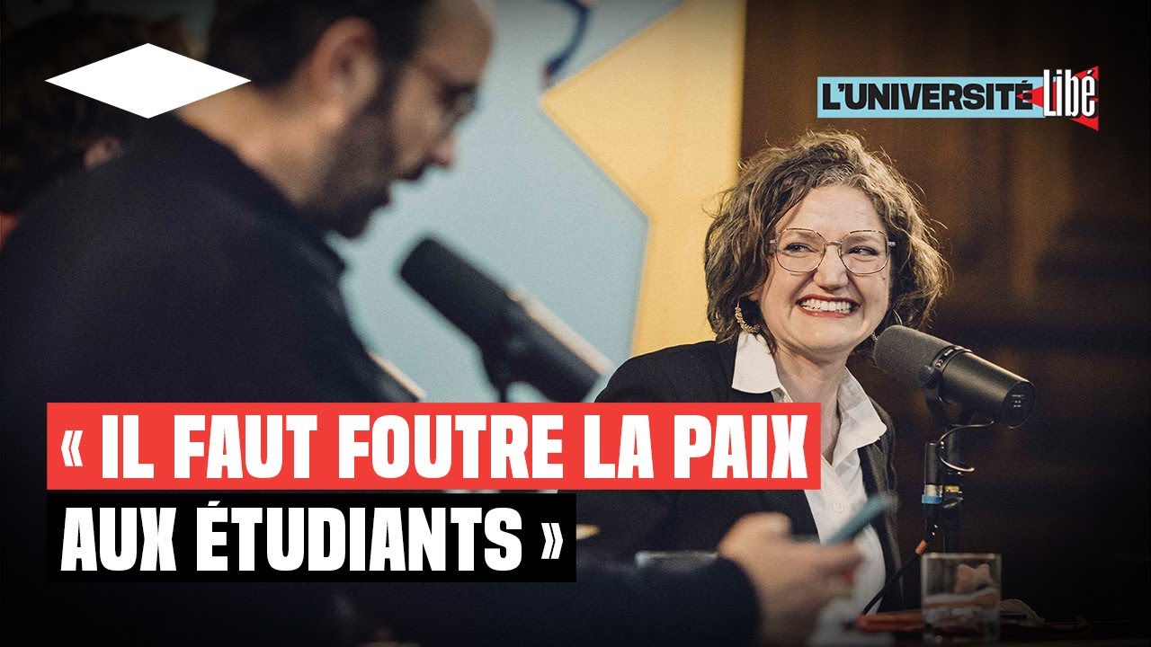 Léon Deffontaines passe son Grand Oral des européennes à l'Université Libé