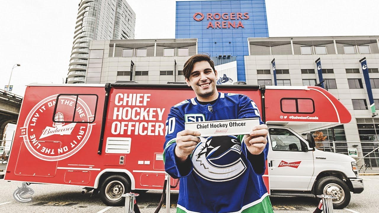 Introducing Budweiser's New Chief Hockey Officer YouTube