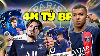 PSG 4k tỷ với Mbappe 24TY và Vitinha 23UCL cực hiếm | FC Online