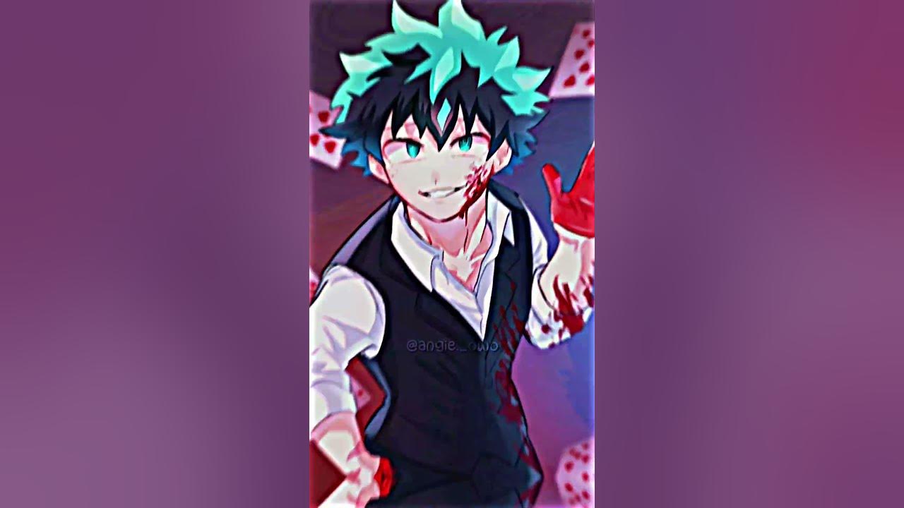 Villain Deku /Poker Face - Lagy Gaga/ audio edit #myheroacademia #deku #villaindeku #dekuvillano