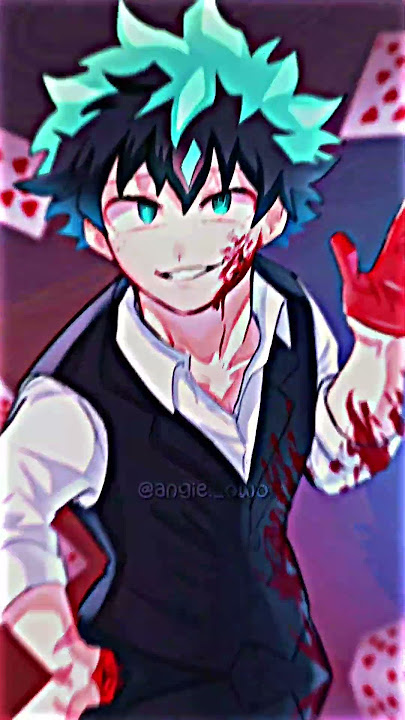 Villain Deku /Poker Face - Lagy Gaga/ audio edit #myheroacademia #deku #villaindeku #dekuvillano