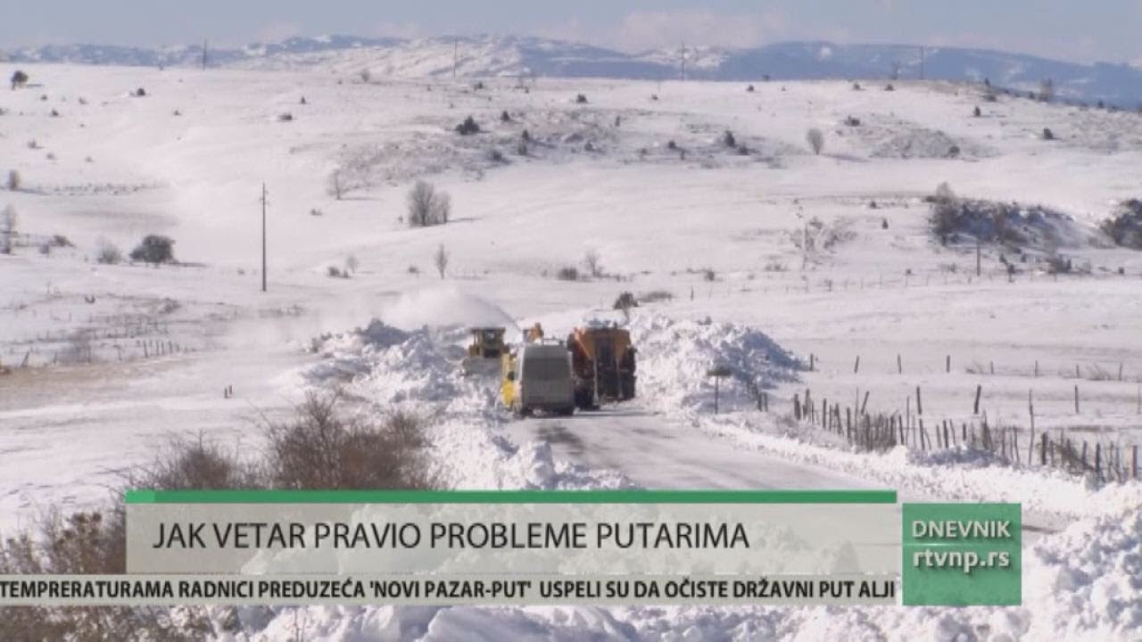 Ponovo prohodan put Novi Pazar   Sjenica