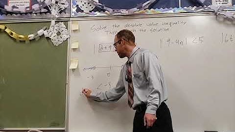 2-6a  Introduction to Absolute Value Inequalities - Solving Absolute Value Inequalities Part 1