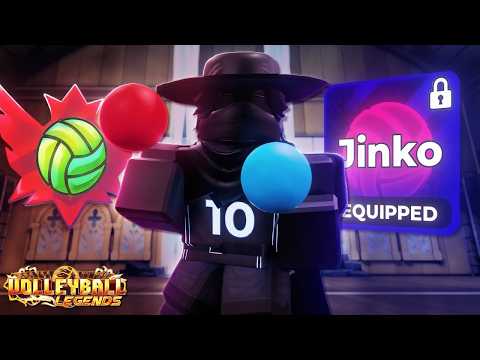 TRYING TO MASTER EVERY STYLE IN VOLLEYBALL LEGENDS | JINKO