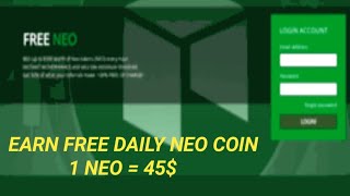 earn free neo coin