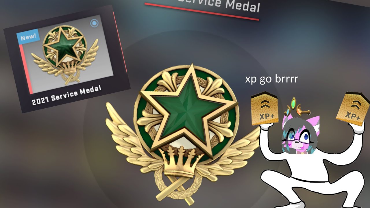 Getting Green 2021 Service medal Tier 2 | CSGO