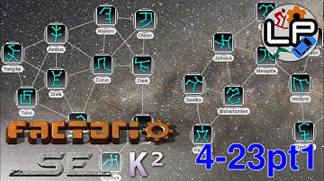 S4-E23 pt 1 - Cartouchery - Laurence Plays Factorio: Space Exploration 0.6 + Krastorio²