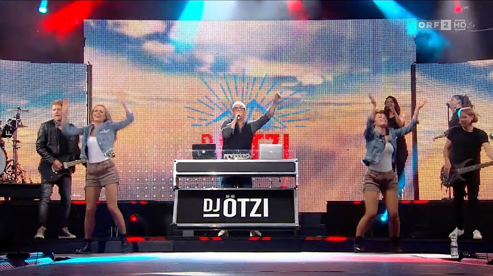 Der DJ aus den Bergen - DJ Ötzi (Starnacht am Wörthersee)
