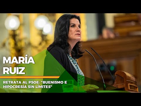 ACOMPAÑAMIENTO AFECTIVO | María Ruiz retrata al PSOE: "Buenismo e hipocresía sin límites"