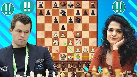 lmportent Chess Game : 15 By Magnus Carlsen vs Tania Sachdev