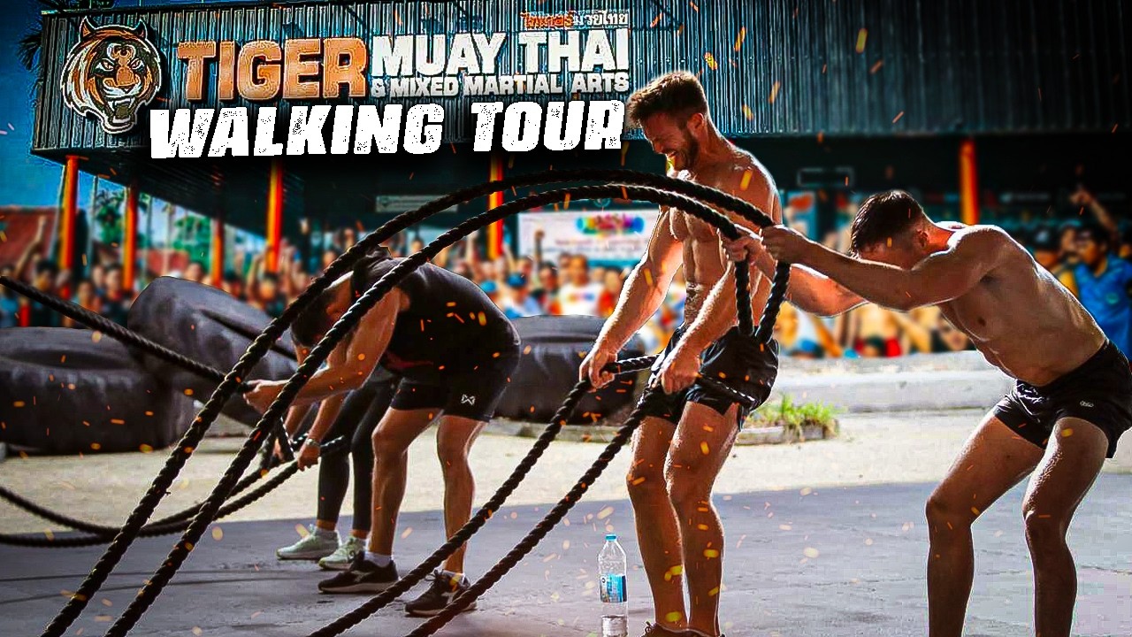 Walking Tour of Tiger Muay Thai (Fitness Street)