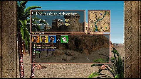 Stronghold Crusader | Mission 05: The Arabian Adventure| Best Economy Based(Easy) | Quick & Easy