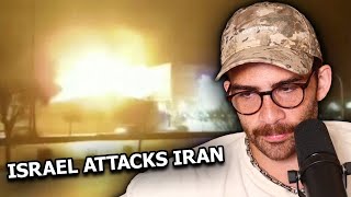 Iran Downplays Drone Attack by Israel | HasanAbi reacts