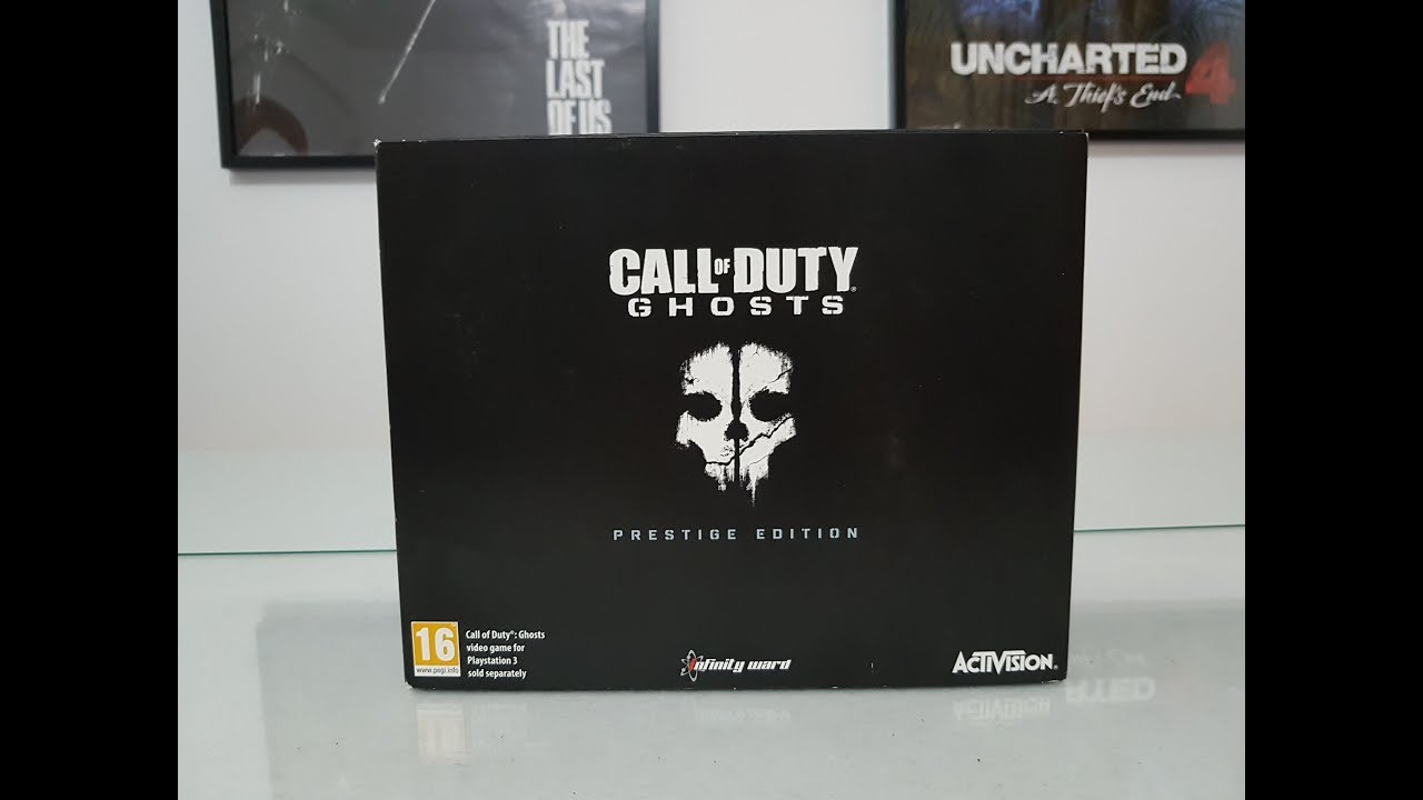 Call of Duty Ghosts Prestige EDITION PS3 Playstation 3 Sony New in Sealed  Shrink
