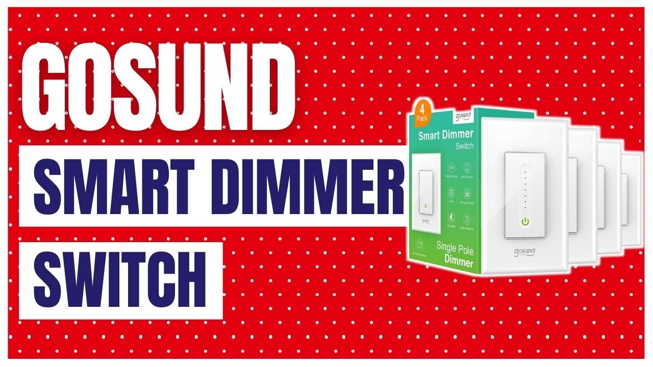 Gosund Smart Dimmer Switch Smart WiFi Light Switch YouTube