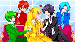 I Have FOUR BOYFRIENDS in Gacha Life...