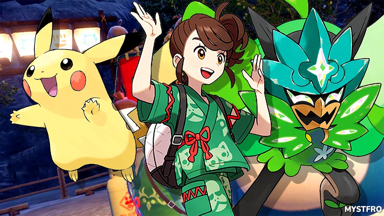 Pokémon Scarlet & Violet Live | Talking Pikachu + DLC