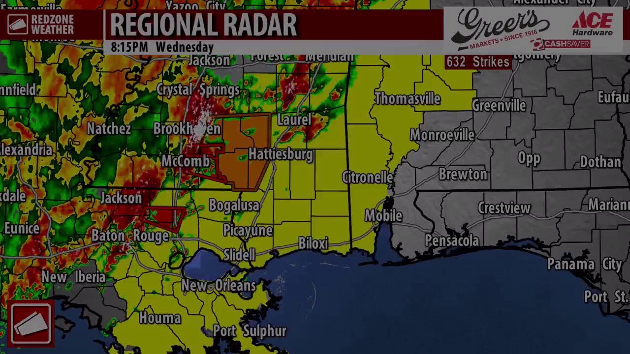 DAMAGING WINDS LIKELY OVERNIGHT; A FEW TORNADOES POSSIBLE... - YouTube