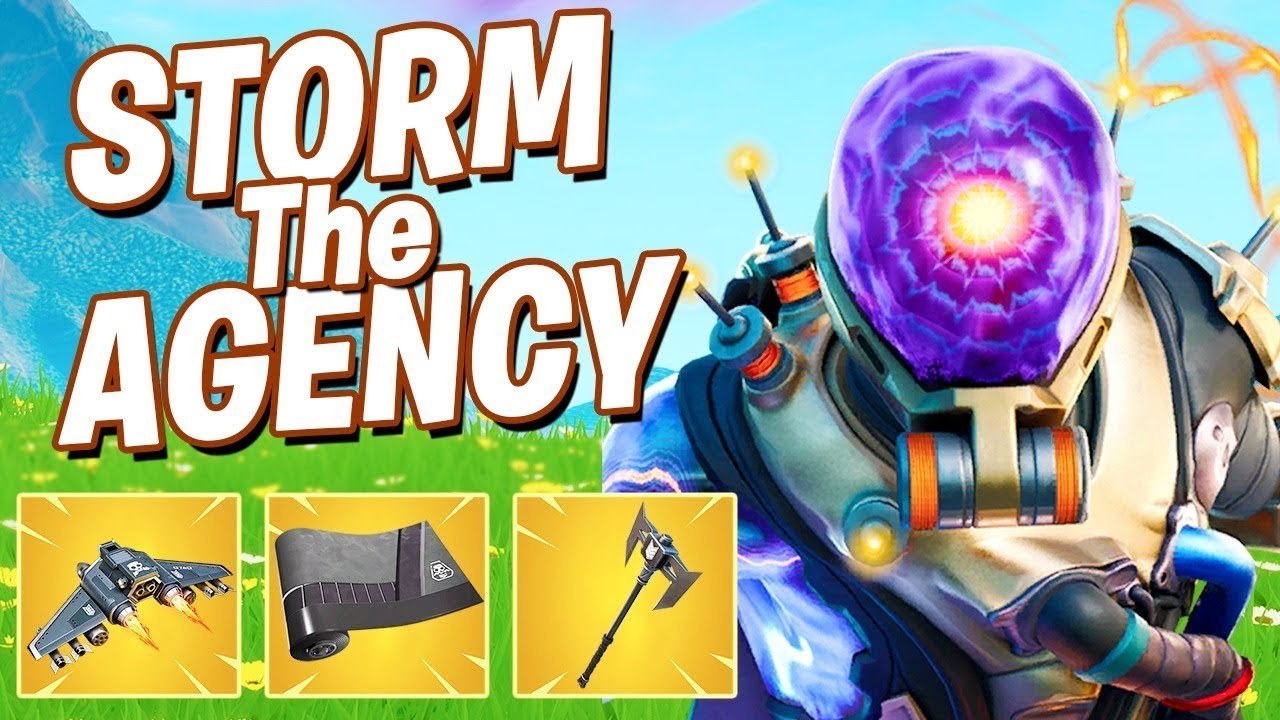 FORTNITE storm the agency challenges - YouTube